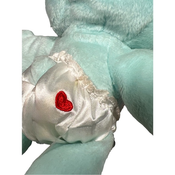 Care Bear Cubs Blue 11" Baby Bedtime Bear Plush Stuffed Animal Diaper - Picture 4 of 8